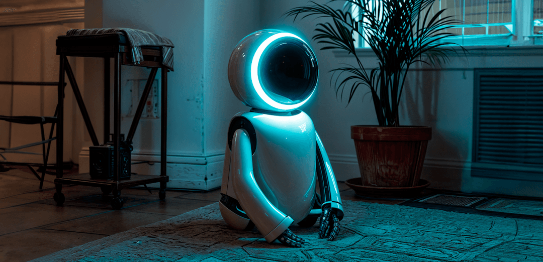 Futuristic AI Robot